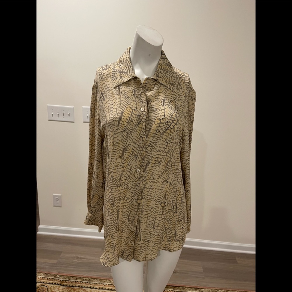 Vintage Ann may silk blouse